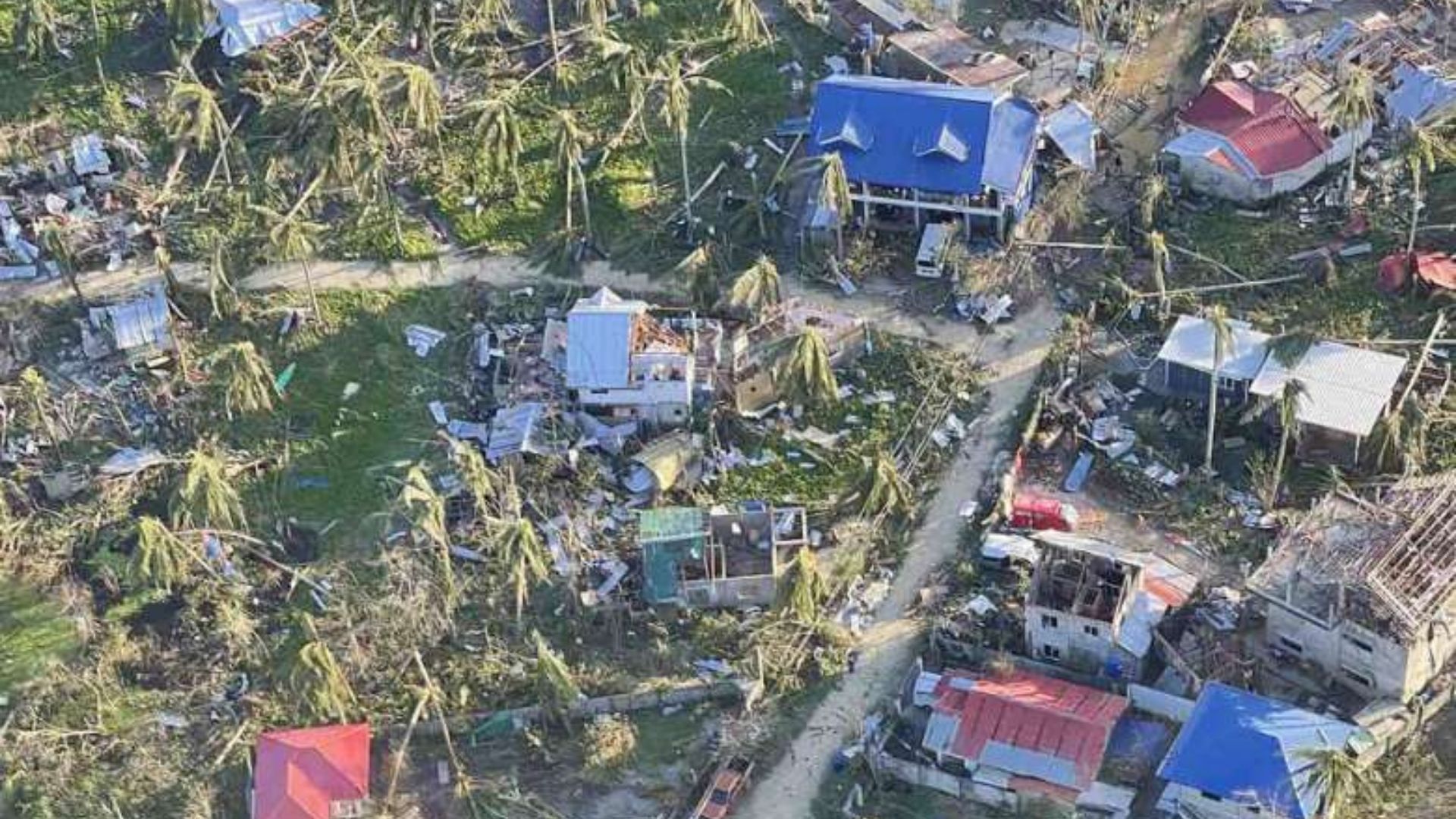 Typhoon Rai Ravages Parts Of The Philippines